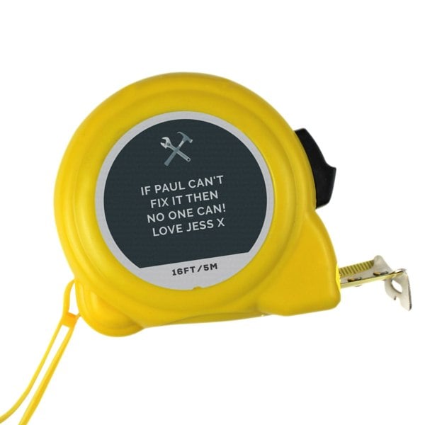 Personalised Memento Company Personalised Tape Measure