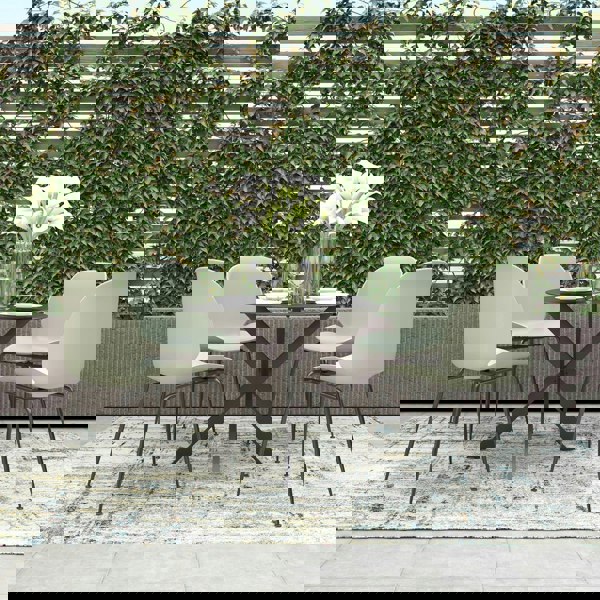 Dorel Home Aria Resin Chairs 4PK Light Sage