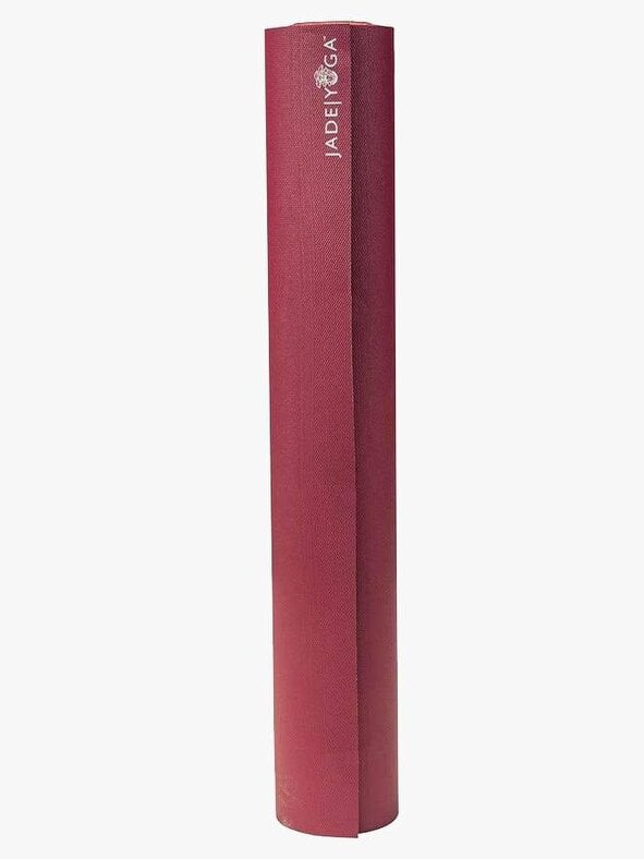 Jade Yoga Mushroom 68" Inch Yoga Mat 5mm - Raspberry