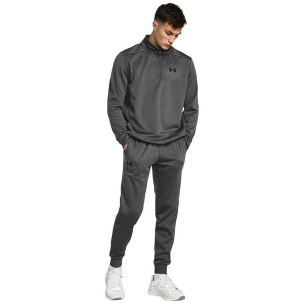 Under Armour Mens Fleece Joggers - White Castlerock - 