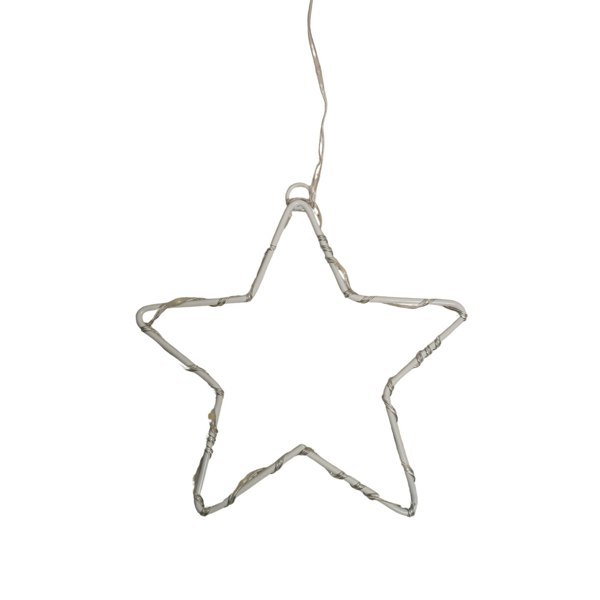 Samuel Alexander 1.2m Multi Colour LED Star Curtain Lights Christmas Decorations