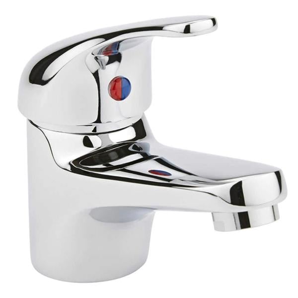 Havendro Cloakroom Basin Mono Mixer Tap Chrome Bathroom Sink Tap with Fixings and Waste