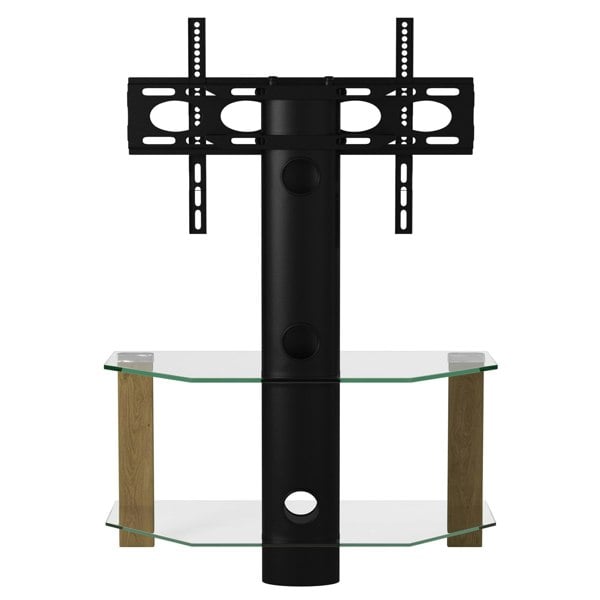 Dorel Home Century cantilever TV-Stand in light oak