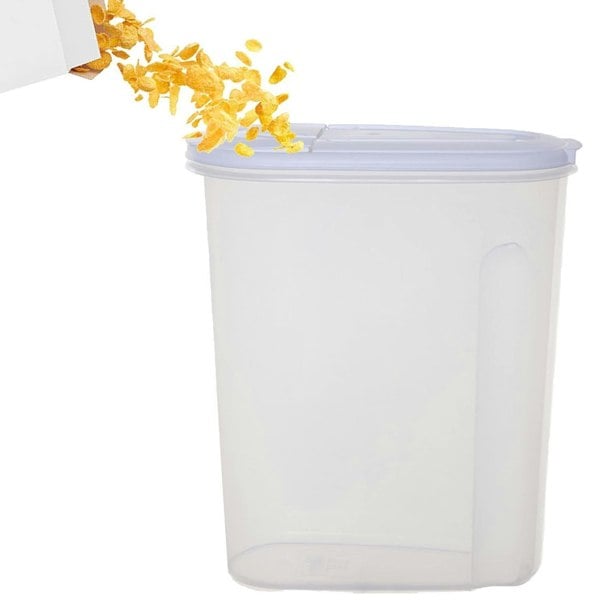 Airtight Kitchen Cereal Storage Container For Dry Food, Pasta & Rice With Lid