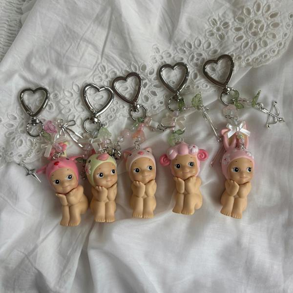Lovedbymimii Sonny Angel Cherry Blossom Keychains
