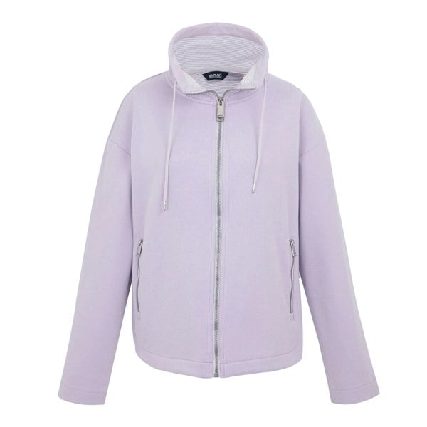 Regatta Womens/Ladies Ashlynn Knitted Fleece Jacket - Lilac Thistle
