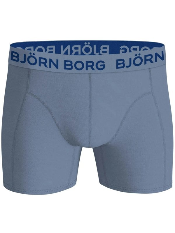 Bjorn Borg 3-Pack Floral Print Boxer Briefs, Blue Mix