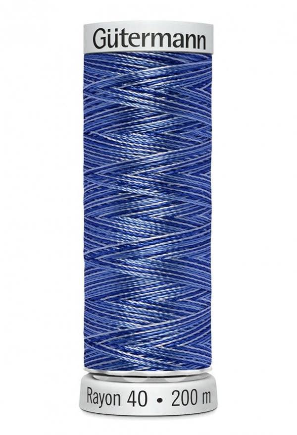 Gutermann No 40 Sulky Rayon Embroidery Thread 200m Rayon Thread Suitable For Embroidery
