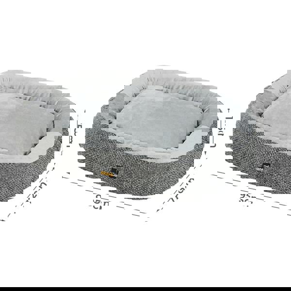 Skylos Pet Bed Large Washable Plush Orthopedic Pet Sofa Cushion Mat Soft Indoor