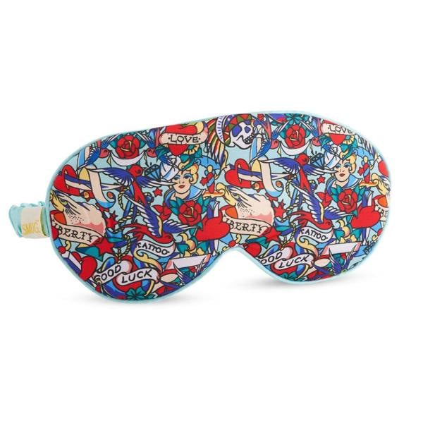 SMUG Satin Sleep Mask - Tattoo Print