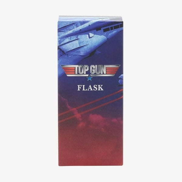 T. H. Baker Top Gun Metal 6oz Travel Flask Gift PM102