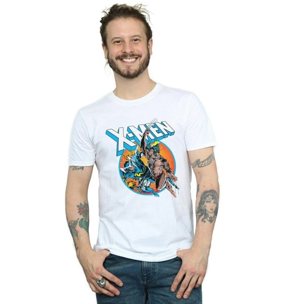 Marvel Mens X-Men Broken Chains T-Shirt - White