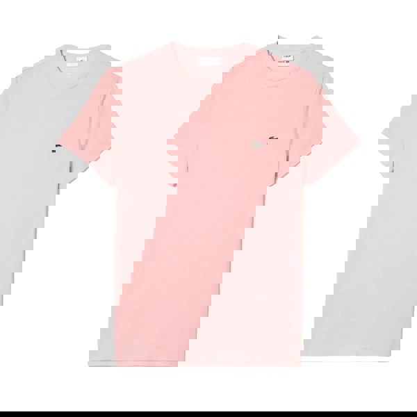 Lacoste Mens Pima Cotton T-Shirt - Pink
