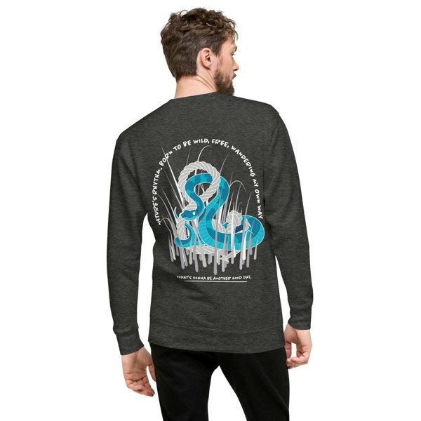 ANCHOR & CREW Snake Another Good Day Cotton Blend Sweatshirt