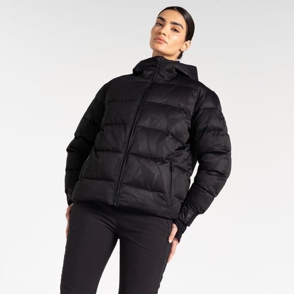 Dare 2B Women's Showcase Baffled Ski Jacket - Black Cire