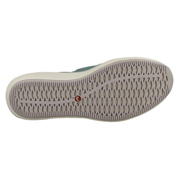 Clarks Ladies Clarks Elasticated Strap Detailed Trainers Un Rio Knit