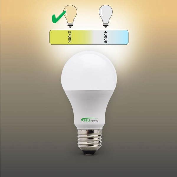 BELL Lighting E27 Edison Screw LED GLS 8.1W Energy Saving Light Bulbs
