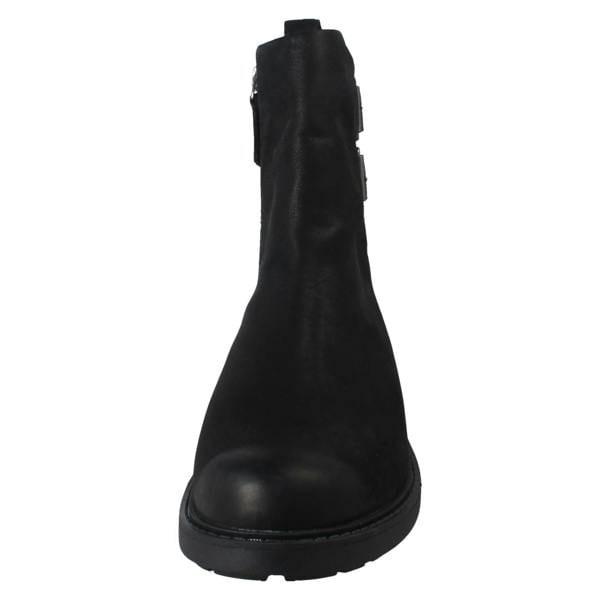 Clarks Ladies Clarks Buckle Detailed Zip Fastening Leather Ankle Boots Orinoco2 Bay
