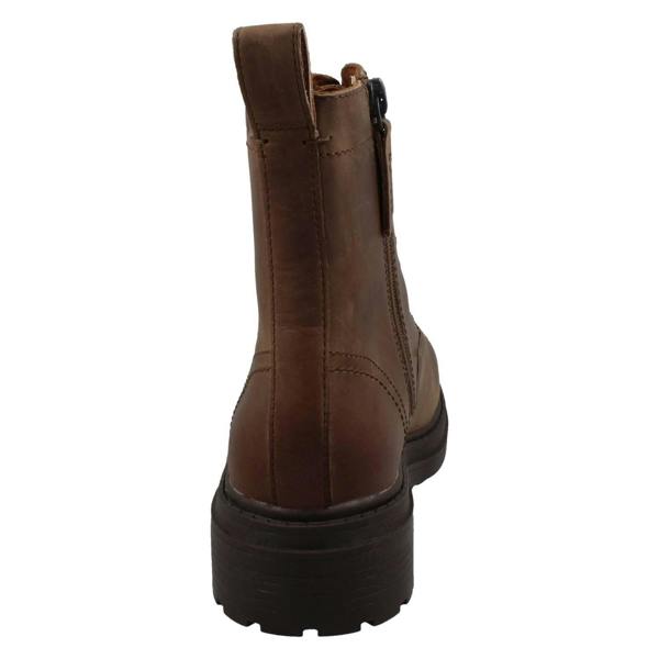 Clarks Ladies Clarks Chunky Sole Combat Style Boots Orinoco3 Style