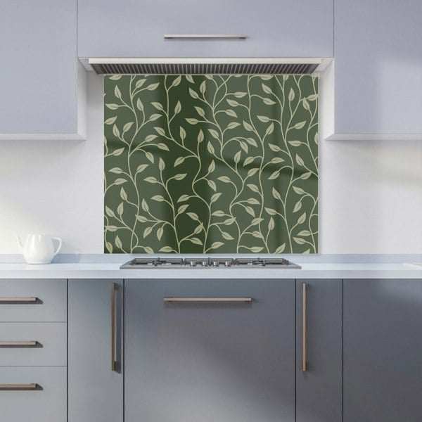 Warren Reed - Designer Green Shrub With Leaves Kitchen Splashback