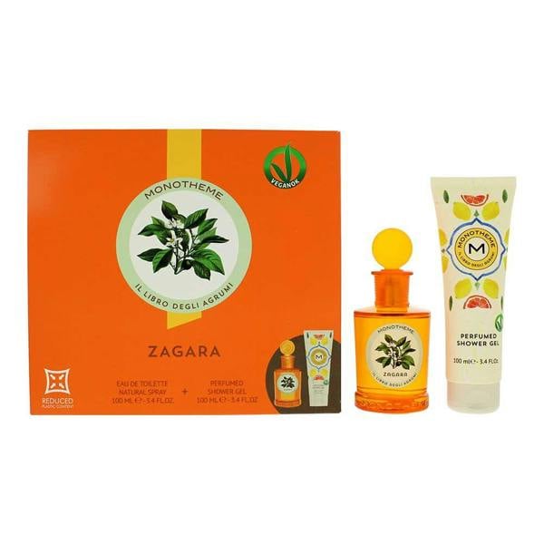 Il Libro Degli Agrumi Monotheme Il Libro Degli Agrumi Zagara 2 Piece Gift Set: Eau de Toilette 100ml - Shower Gel 100ml