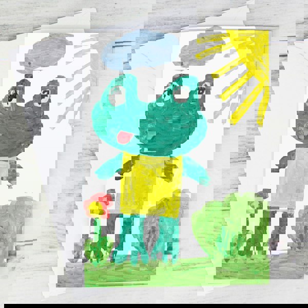 Personalised Memento Company Personalised Photo Upload Card - Gaegu Font