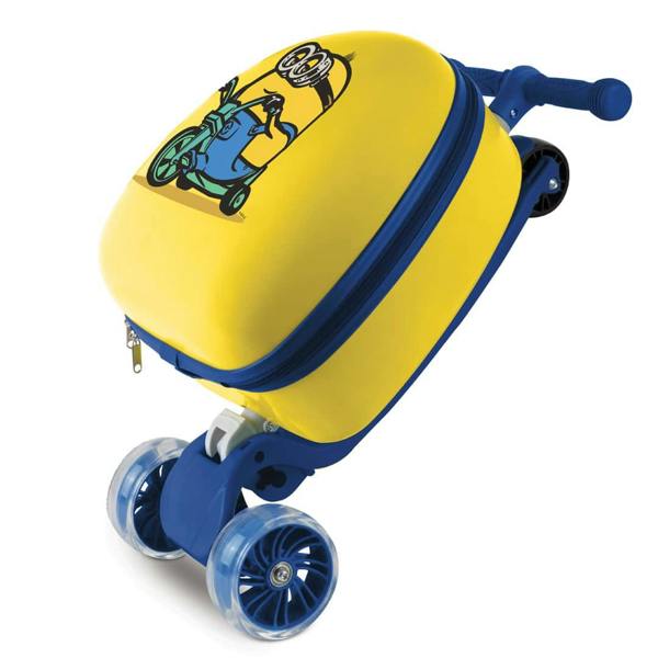 Berlinger Haus Scooter Suitcase Yellow Blue BH8962