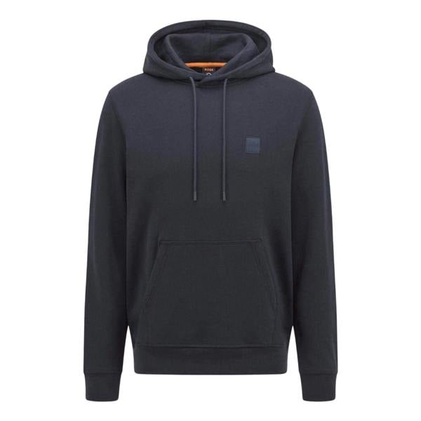 Boss Mens Wetalk Pullover Hoodie - Navy - 