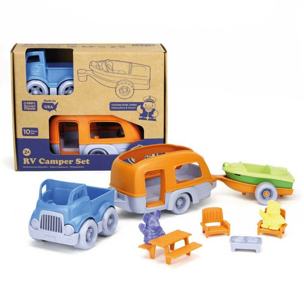 Green Toys RV Camper Set - Made From 100% Recycled Plastic