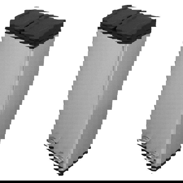 Monstershop 60L Dual Pedal Bin In Stainless Steel