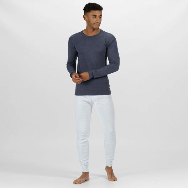 Regatta Professional Mens Long-Sleeved Thermal Base Layers - Denim Blue - 