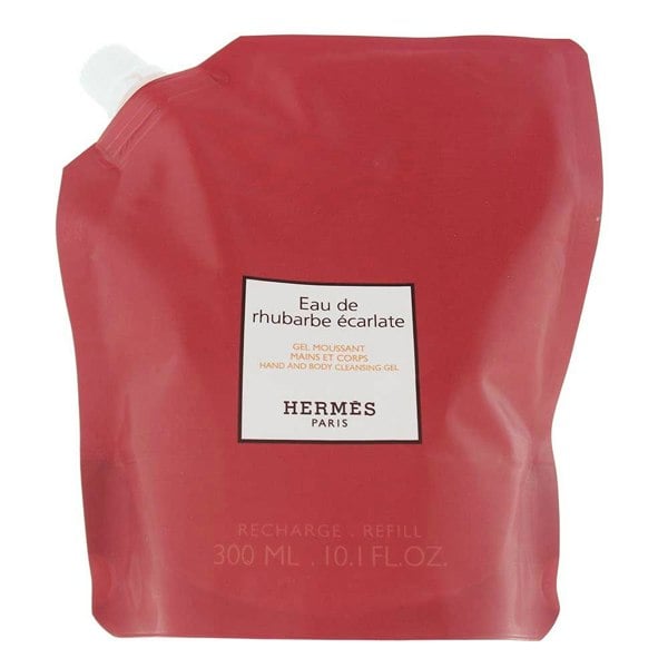 Hermes Eau De Rhubarbe Écarlate Refill Hand And Body Cleansing Gel 300ml