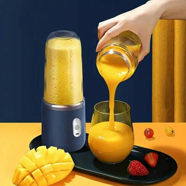 Dyzi Portable Blender Dual Cups 13.4oz Fruits and Vegetable Juicer