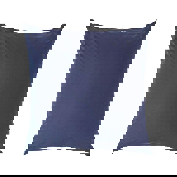 HOMESCAPES Crisp & Cool 200 TC Egyptian Cotton Percale Housewife Pillowcase, European Size