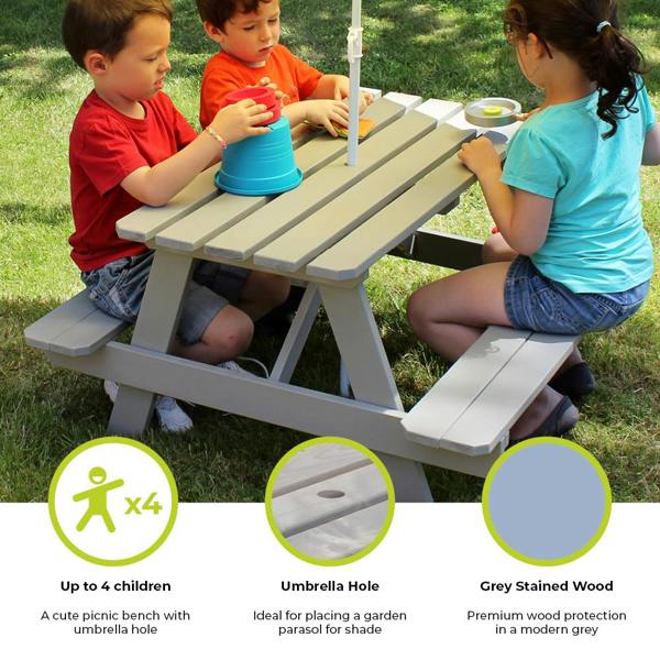 Soulet Outdoor Childrens Picnic Table