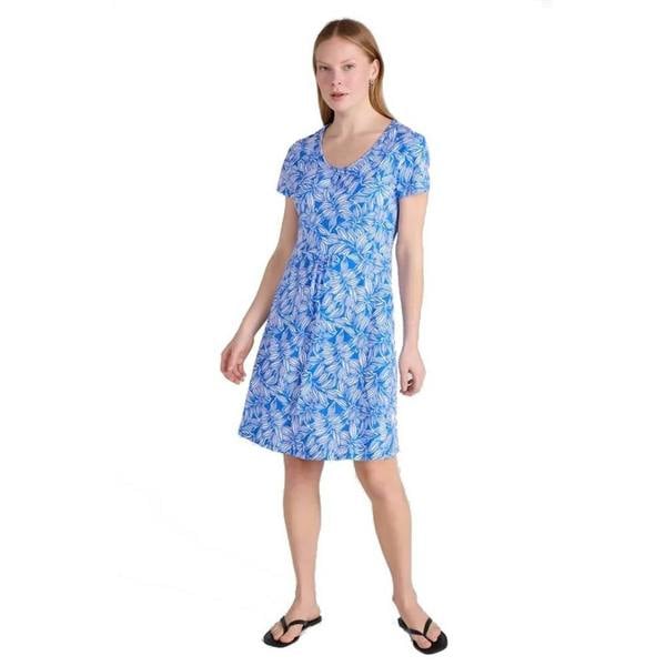 Mountain Warehouse Womens/Ladies Essentials Lora Stripe Skater Dress - Blue - 