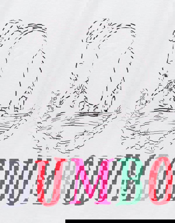 Disney Girls Multicoloured Dumbo Short Sleeved T-Shirt