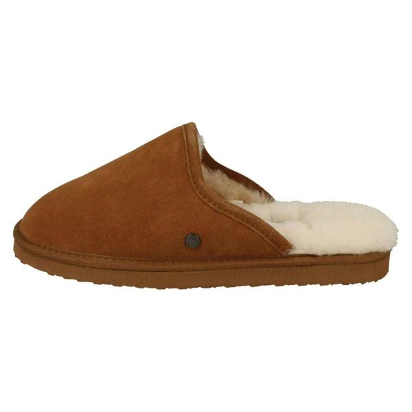 Padders Mens Padders Genuine Lined Sheepskin Mule Slippers Nevis