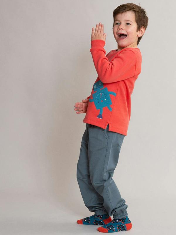 Kite Boys Organic Rob The Bot Sweatshirt