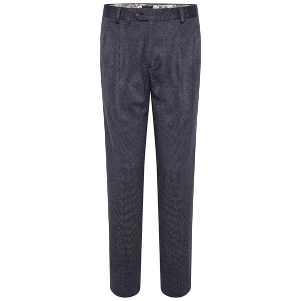 Harry Brown London Trousers - Blue Texture