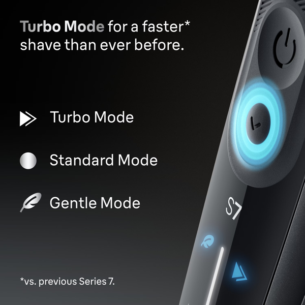 Braun Series 7 72-G7200CC Electric Shaver, SmartCare Center, +1 Attachment - Grey