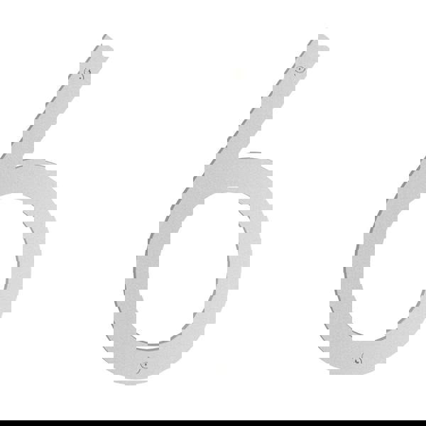 Matt grey house number 6