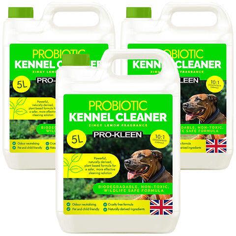 ProKleen Pro-Kleen ProBiotic Kennel Cleaner 15L, Cleans & Neutralises Odours, Biodegradable, Non-Toxic, Wildlife & Pet Safe Lemon