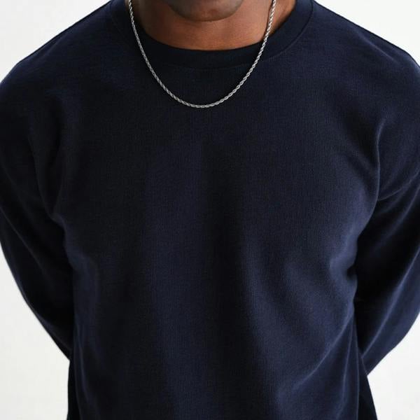 Wax London Hayden Textured Long Sleeve T-Shirt