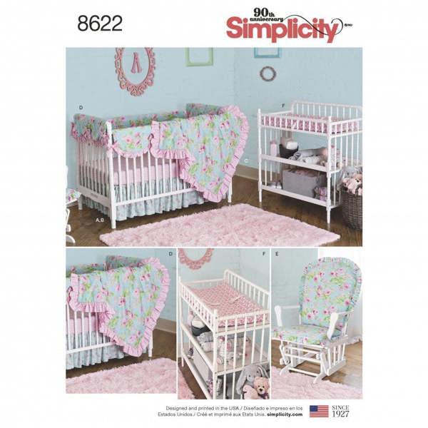 Simplicity Sewing Pattern 8622 for Baby, OS (One Size) - Intermediate