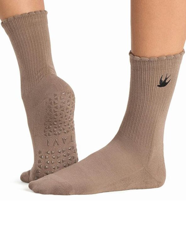 Tavi Kalea Grip Socks - Pebble
