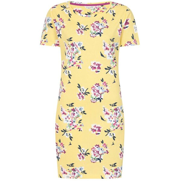 Lazy Jacks LJ115P - Patterned T-Shirt Dress - Wildflower