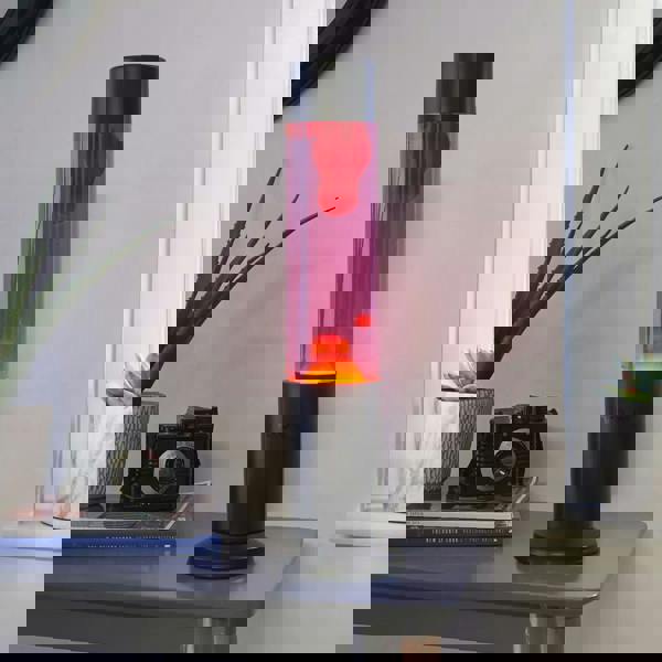 Nova Lava Lamp Purple Liquid/Red Wax