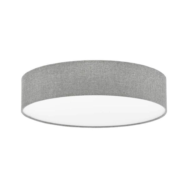 EGLO Pasteri Grey Fabric Ceiling Light