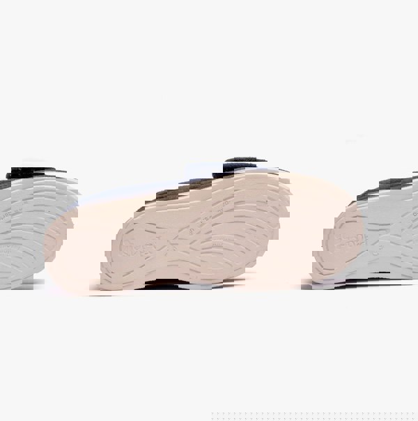 Padders CHERISH Womens (EE Fit) Touch Fasten Boot Slippers Navy